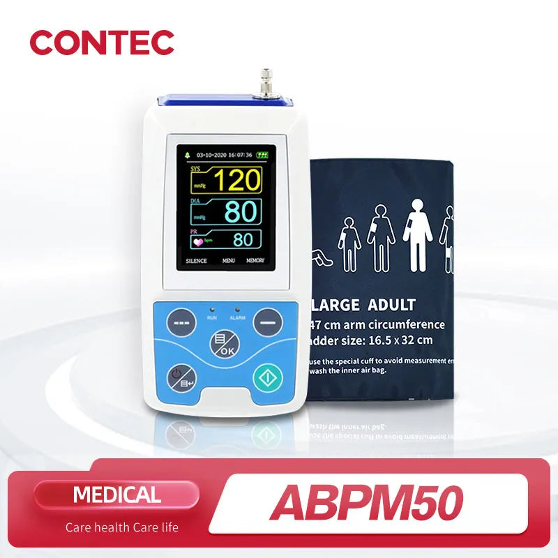 Arm Ambulatory Blood Pressure Monitor 24hrs