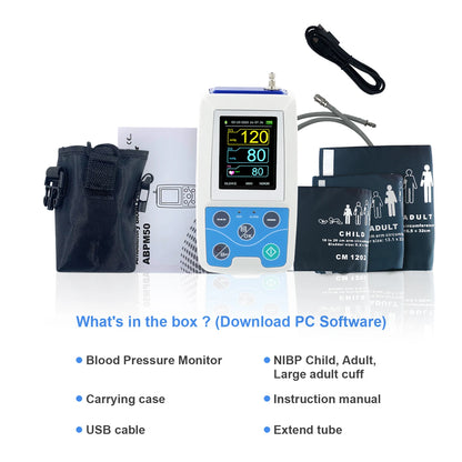 Arm Ambulatory Blood Pressure Monitor 24hrs