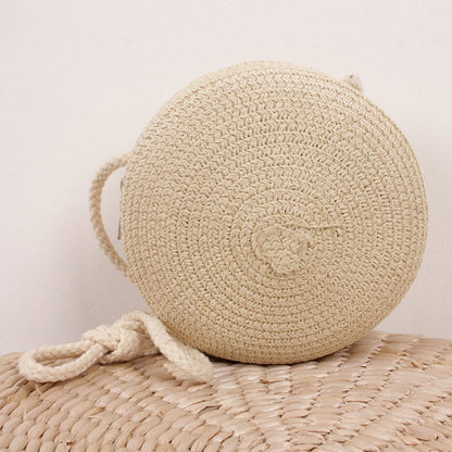 Minimalist Straw Bag