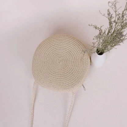 Minimalist Straw Bag