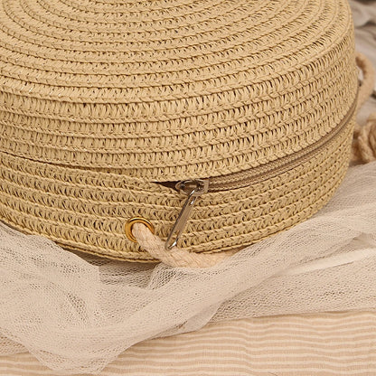 Minimalist Straw Bag