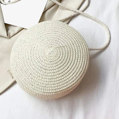 Minimalist Straw Bag