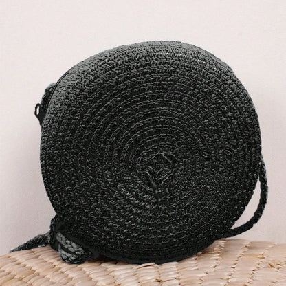 Minimalist Straw Bag