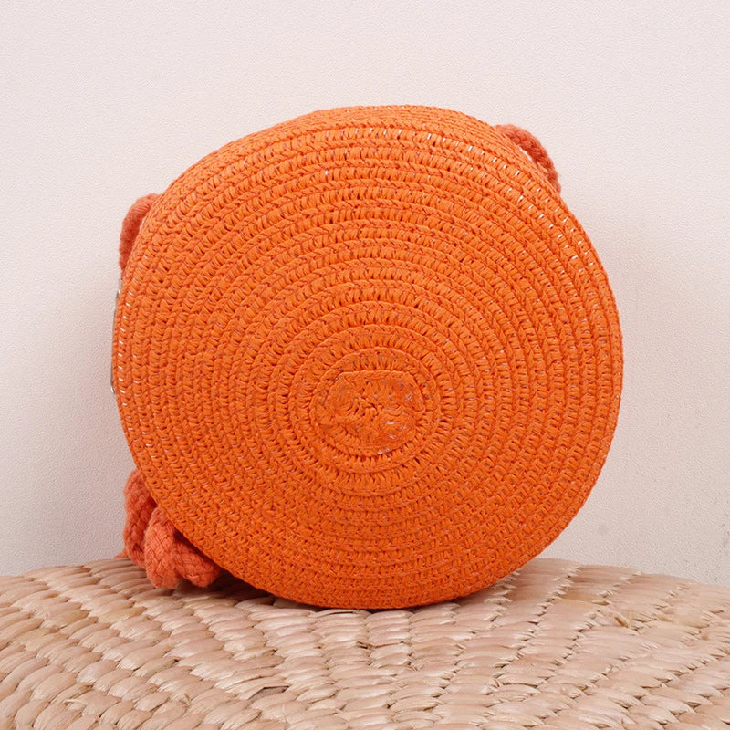 Minimalist Straw Bag