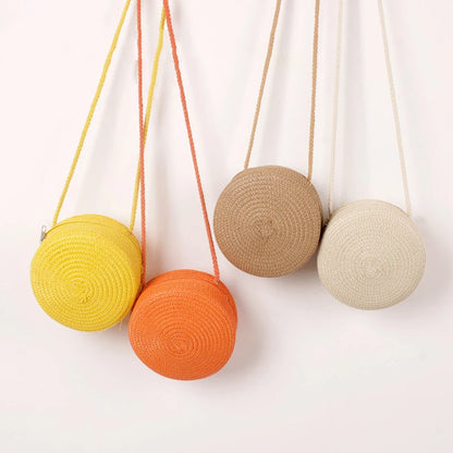 Minimalist Straw Bag