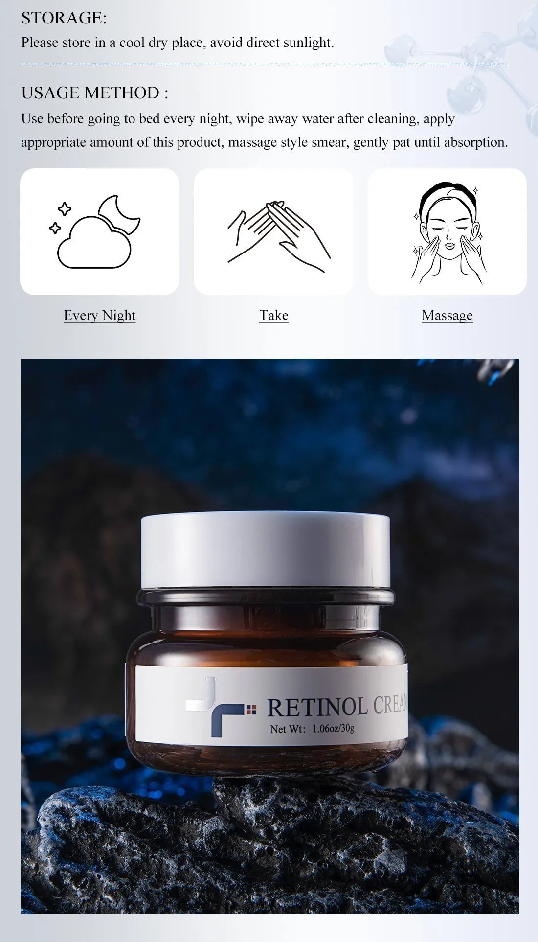 Anti-aging Whitening  Retinol Face Care