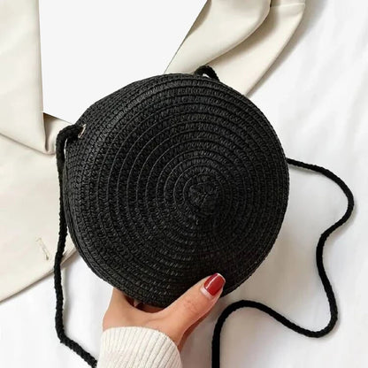 Minimalist Straw Bag