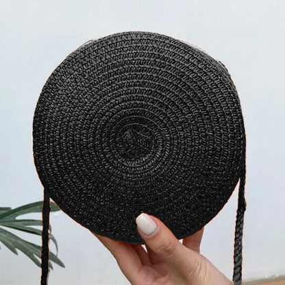 Minimalist Straw Bag