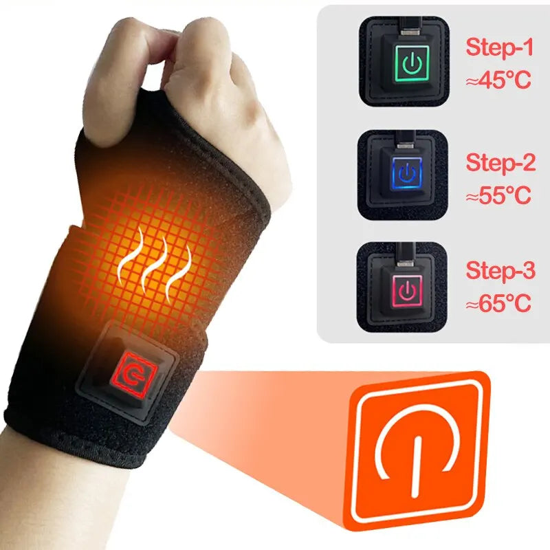 Wrist Protector offers sports protection and heat therapy for your wrists